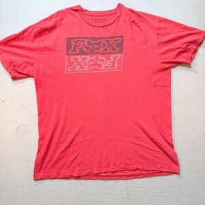 FOX Racing Red‎ Graphic T-Shirt XL – Premium Fabric, Motocross / Street Style